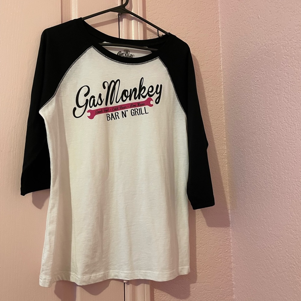 Dallas Gas Monkey Baseball Tee